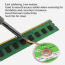4 PCS Silk Wire Deficiency Tin With Low Residue Strip BGA To Remove Tin Welding Strip Electronic Maintenance Welding Material, Model: CP-3515 3.5mm x 1.5m