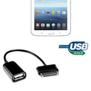 3 PCS U Disk Mouse Transfer OTG Adapter Cable(Black)