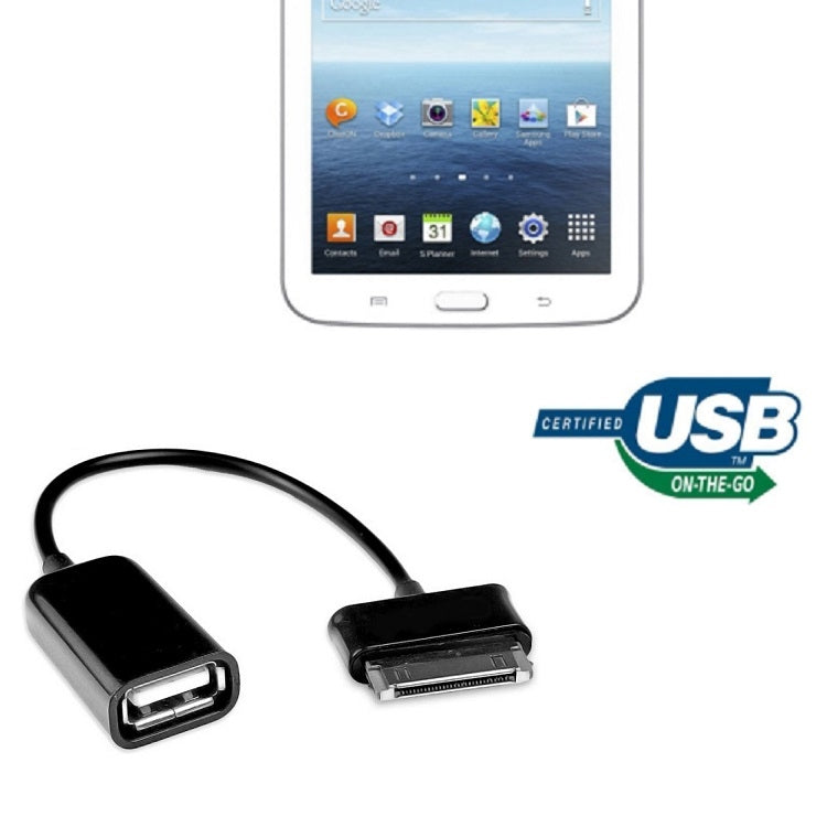 3 PCS U Disk Mouse Transfer OTG Adapter Cable(White)