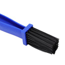 5 Set BG-7168 Bicycle And Motorcycle Cleaning Brush Three-Sided Chain Brush, Colour: Red + Small Brush