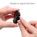 Car Clock Night Light Electronic Clock Car Decoration Quartz(Black Border)