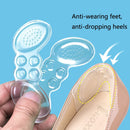 5 Pairs Soft And Abrasion-Resistant GEL Heel Stickers High-Heeled Laces Sticky Invisible Transparent Anti-Drop Heel Stickers(Thick Section-Transparent)