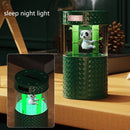 H218 USB Panda Mini Night Light Home Bedroom Desktop Mute Double Nozzle Air Humidifier(White)