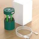 H218 USB Panda Mini Night Light Home Bedroom Desktop Mute Double Nozzle Air Humidifier(White)