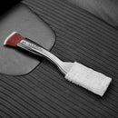 2 PCS Car Air-Conditioned Air Outlet Cleaning Brush Car Interior Cleaning Tool Dust Soft Hair Brush(Black)