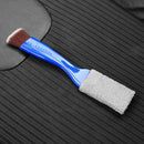 2 PCS Car Air-Conditioned Air Outlet Cleaning Brush Car Interior Cleaning Tool Dust Soft Hair Brush(Blue)