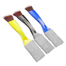 2 PCS Car Air-Conditioned Air Outlet Cleaning Brush Car Interior Cleaning Tool Dust Soft Hair Brush(Blue)