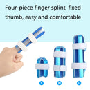 4 PCS Finger Fracture Fixed Splint Straight Finger Protective Cover Finger Joint Orthosis Dislocator(S)