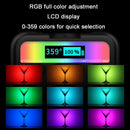 Ulanzi VL49 RGB Small LED Video Fill Light 6W Vlog Photography Beauty Light(Black)