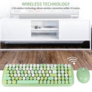 MOFii Candy XR Color Wireless Keyboard And Mouse Set(Barbie Pink)