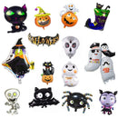 5 PCS Halloween Aluminum Film Balloon Party Decoration,Style: Pumpkin Cat