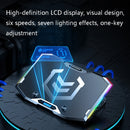 ICE COOREL K9 USB Power Supply Notebook Mute Radiator RGB Laptop Radiator Bracket(Ice Blue )