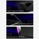 ICE COOREL K9 USB Power Supply Notebook Mute Radiator RGB Laptop Radiator Bracket(Dazzling Red)