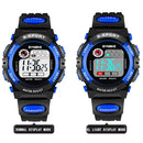 SYNOKE 99269 Children Sports Waterproof Digital Watch, Colour: Small (Blue)