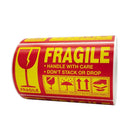 Caution Warning Packaging Transportation Sticker Label Fragile Stickers, Size: 127x76mm(A-310)