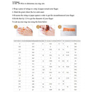 Simple Nano Ceramic Ring Trend Titanium Steel with Zircon Rings, Ring Size:7(White)