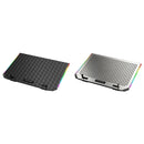 ICE COOREL USB Laptop Radiator Metal Base Computer Cooling Bracket, Colour: A16 Standard Version (Black)