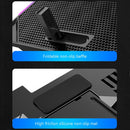 ICE COOREL USB Laptop Radiator Metal Base Computer Cooling Bracket, Colour: A16 Standard Version (Black)