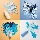 Cosmetic Photography Props Paper Cut Photo Photography Props(Type C)