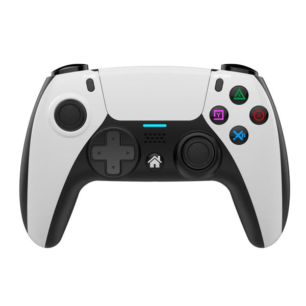 Bluetooth Game Wireless Controller For PC / PS4 / Switch(White)