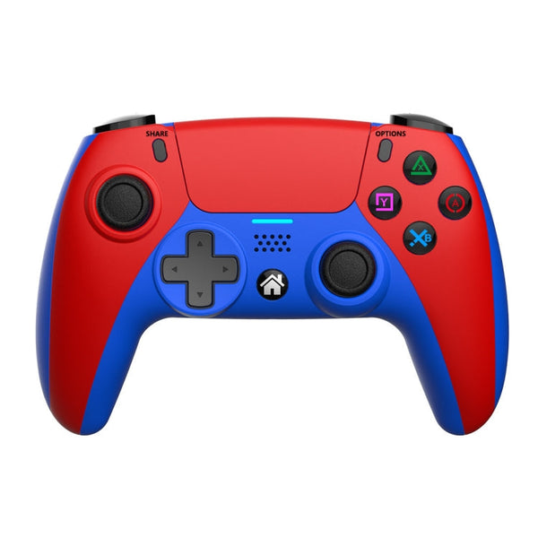 Bluetooth Game Wireless Controller For PC / PS4 / Switch(Red)