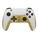 Bluetooth Game Wireless Controller For PC / PS4 / Switch(Gold)