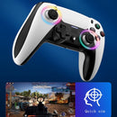 Bluetooth Game Wireless Controller For PC / PS4 / Switch(White)