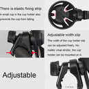 J4035 Stroller Cup Rapid Fixed Stroller Bottle Frame ABS Stroller Water Cup Rack(Black)