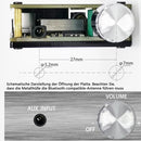 ZK-502C HIFI Wireless Bluetooth 5.0 TPA3116 Digital Power Audio Amplifier Board 50W X 2 Stereo AMP Amplificador Without Shell