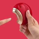 Electric Nail Clippers Automatic Nail Trimmer Splash-Proof Household Nail Clippers(Pink)