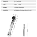 CYCLINGBOX BG-0789 Bicycle Combination Repair Tool Alloy Steel Ratchet Allen Wrench Set(As Show)