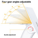 Oatsbasf 03363 Laptop Heightening Bracket Multifunctional Portable Foldable Desktop Stand(White)