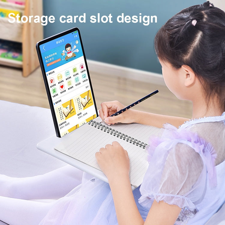 Oatsbasf 03363 Laptop Heightening Bracket Multifunctional Portable Foldable Desktop Stand(White)