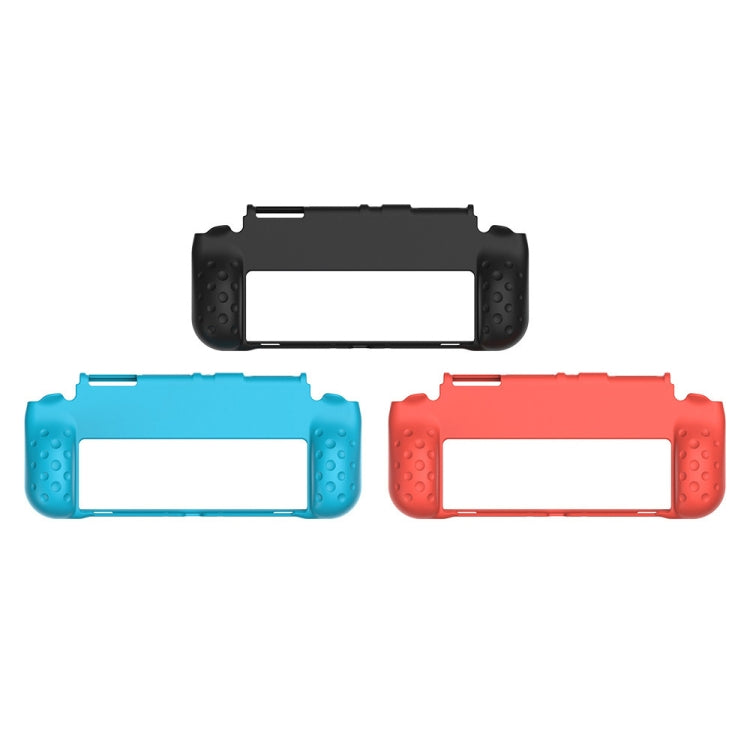 DOBE TNS-1142 Anti-Slip Anti-Fall Game Console Soft Shell Protective Cover For Nintendo Switch OLED(Red)