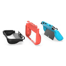 DOBE TNS-1142 Anti-Slip Anti-Fall Game Console Soft Shell Protective Cover For Nintendo Switch OLED(Red)