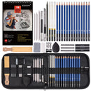XILEYW 36-In-1 Sketch Drawing Set Pencil Carbon Brush Sketchbook Set(XL-SMTZ36)