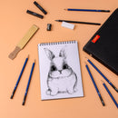 XILEYW 36-In-1 Sketch Drawing Set Pencil Carbon Brush Sketchbook Set(XL-SMTZ36)