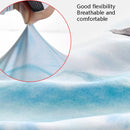 BOODUN P111439 Summer Fishing Gloves Outdoor Non-Slip Ice Silk Sunscreen Fishing Gloves, Size: L(Cyan)