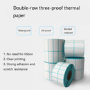 Sc5030 Double-Row Three-Proof Thermal Paper Waterproof Barcode Sticker, Size: 50 x 30 mm (5000 Pieces)