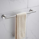 304 Stainless Steel With Grooved Bathroom Pendant Bathroom Shelf,Style: Wire Drawing Single Rod 40cm