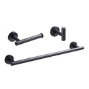 304 Stainless Steel With Grooved Bathroom Pendant Bathroom Shelf,Style: Black Paper Towel HolderA