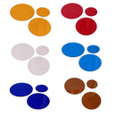 3 In 1 Beauty Shot Props Decorative Transparent Acrylic Board Cosmetic Shooting Ornaments Commercial Background(Deep Blue)