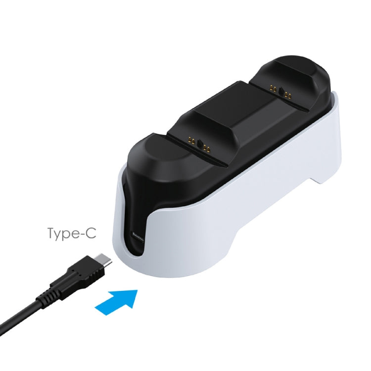 Mikiman Gamepad Dual-Charge Fast Charging Base With LED Indicator For PS5
