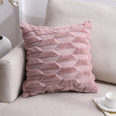 Double-Sided Plush Pillow Home Sofa Cushion Pillowcase, Size: 45x45cm Without Core(Pink Boat)