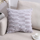 Double-Sided Plush Pillow Home Sofa Cushion Pillowcase, Size: 45x45cm Without Core(Gray Boat)