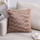Double-Sided Plush Pillow Home Sofa Cushion Pillowcase, Size: 45x45cm Without Core(Brown Boat)