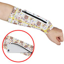 Sports Multi-Function Sunscreen Ice Sleeves with Zipper Pocket, Size: S(Little Tiger Short Version)