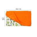 Gecko Lizard Reptile Sleeping Bag With Pillow Hamster Pet Sleeping Bag(Cactus Print)