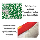 2 PCS Waterproof Antifouling & Oil Proof Pillowcase Living Room Home Printing Polyester Linen Sofa Cushion Without Pillow Core, Size: 45x45cm(SF001-8)