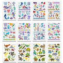10 PCS Children Cartoon Bronzing Water Transfer Tattoo Stickers(WE004)